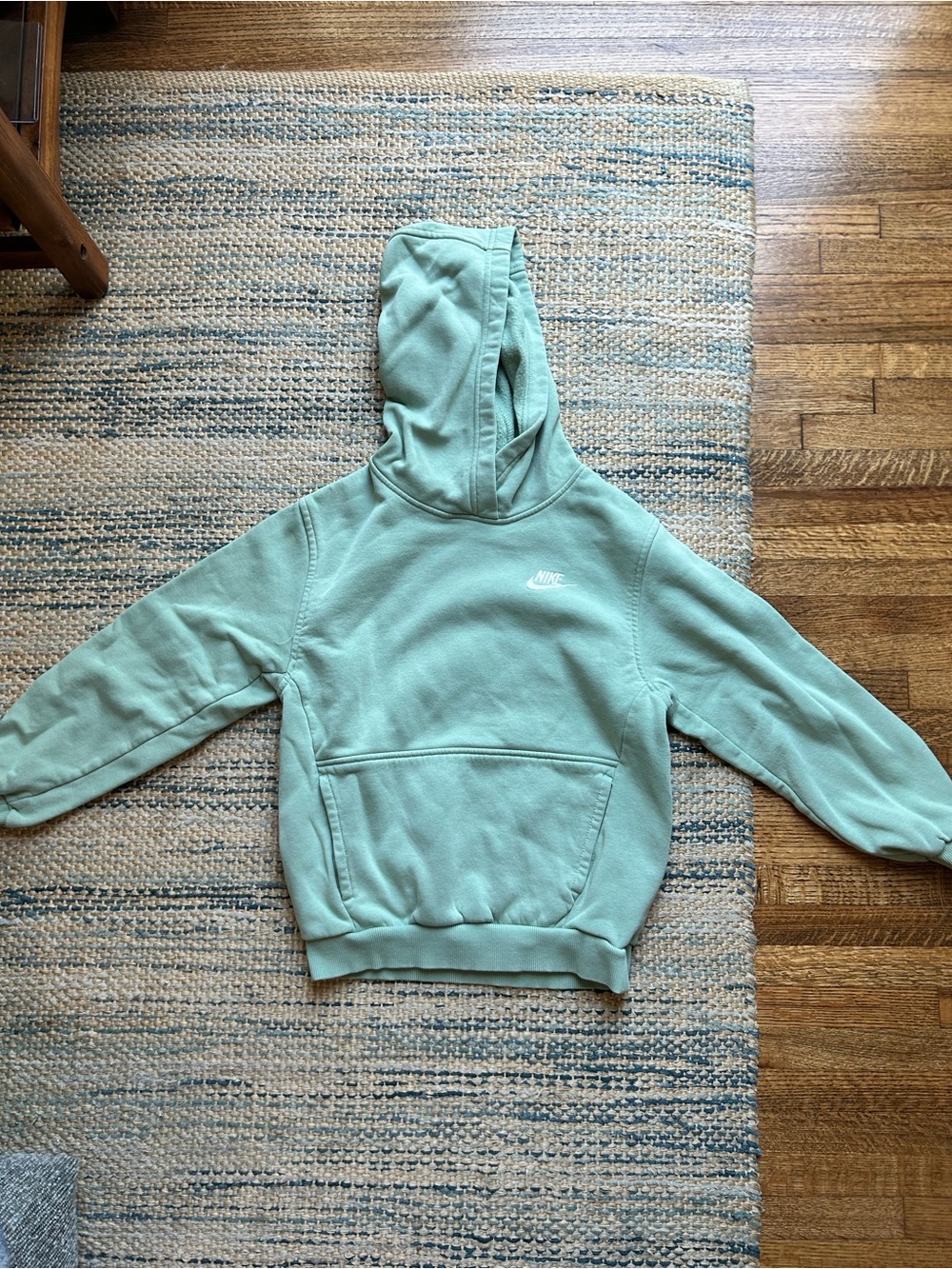 Nike Kids Sage Green Pullover Hoodie
